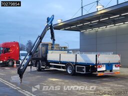 Scania P280 4X2 HMF 1420K-RC Kran Crane Leather seats ...