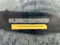 Pacton MXD 218 / Curtainside Trailer / BPW Drum / Wipk...