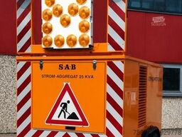  mobiles STROM-Aggregat 27,5 kVA + Sielbelüfter