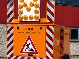  mobiles STROM-Aggregat 27,5 kVA + Sielbelüfter