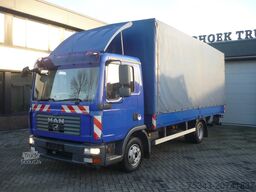 MAN TGL 8.180 Curtain side body with aluminium drop...