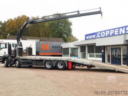 MAN TGS 35.360 Oprijwagen + HIAB 228 E3 Kraan 8x2