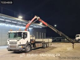 Scania P360 P 6X2 HMF 1820-K4 Kran Crane Lift+Steering...