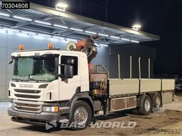 Scania P360 P 6X2 HMF 1820-K4 Kran Crane Lift+Steering...