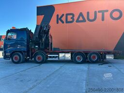 Volvo FH500 8x2 Hiab 855E-8 + JIB 145X5