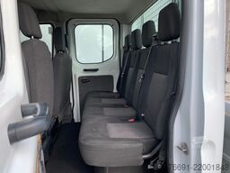 Ford Transit 350 D. Cab. 7 posti - Cassone Fisso
