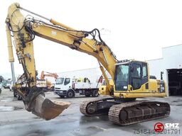 Komatsu PC 210 LC quick coupler all lines
