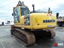 Komatsu PC 210 LC quick coupler all lines