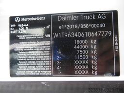 MERCEDES-BENZ 1853 ACTROS,GIGA,LOWDECK,ALU FELGEN,STAND KLIMA