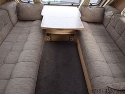  Elddis Odyssey 462 mit Mover und Vorzelt