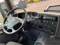 Scania P 320 HMF 12 Tonmeter Z-kraan + Kipper 11m³