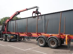 Volvo FH 460 6x4 combi with Palfinger SRX 47 crane an...