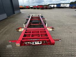 Krone 2-axle 20FT chassis, BPW + drumbrakes, airsuspe...