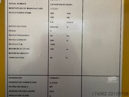 CAT XQP200 - 200 kVA Stage V - DPX-18129