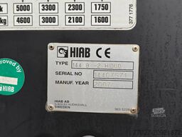 MAN TGX 26.400 Container Hyvalift Crane HIAB 144