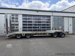 Möslein TA4 Schwebheim  4 Achs Tiefladeranhänger, Neuwertig