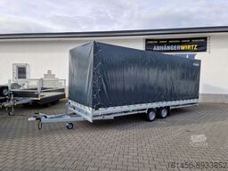HUCO MEDAX großer Volumenanhänger Plane Spriegel 611x203x210cm 3000kg verfügbar