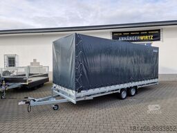 HUCO MEDAX großer Volumenanhänger Plane Spriegel 611x203x210cm 3000kg verfügbar