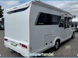 HOBBY Optima De Luxe T70 F 1.HAND#NAVI#SAT#SCHECKHEFT