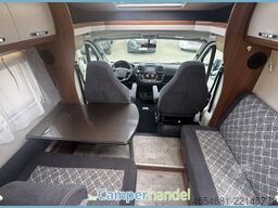 HOBBY Optima De Luxe T70 F 1.HAND#NAVI#SAT#SCHECKHEFT