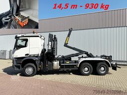 Mercedes-Benz Arocs 3351 AK 6x6 Arocs 3351 AK 6x6, Retarder, Navi, Grounder, Kran Atlas AK 190.2E, Funk