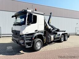 Mercedes-Benz Arocs 3351 AK 6x6 Arocs 3351 AK 6x6, Retarder, Navi, Grounder, Kran Atlas AK 190.2E, Funk