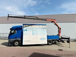 Mercedes-Benz Actros 1836 L 4x2 Actros 1836 L 4x2, Glastransporter, Heckkran Palfinger Pk 12002-EH, Funk