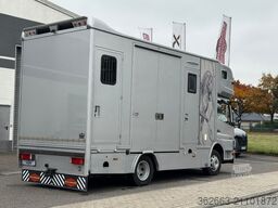 MERCEDES-BENZ Atego Böckmann Kompakter Pferde-LKW mit Wohnung