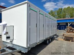 EASYWAGON 12 klepper toiletwagen 12 toiletten