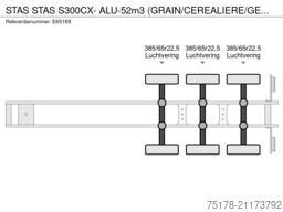 STAS STAS S300CX- ALU-52m3 (GRAIN/CEREALIERE/GETREIDE)