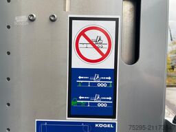 Kögel MEGA 3Achs NEUFAHRZEUG Curtainsider Liftachse