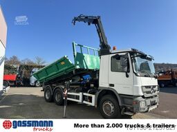 Mercedes-Benz Actros 2646 K 6x4, Kran, Retarder, beidseitig