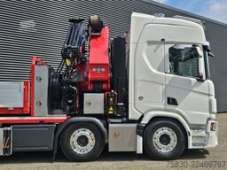 Scania R590 V8 8x2 / HMF 9520 CRANE - JIB - WINCH / TR...