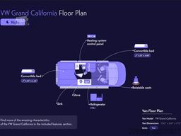 2023 Volkswagen Grand California | Automatico | Completamente Accessoriato