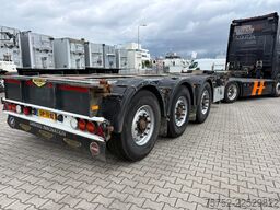 Broshuis 3X !! MFCC Multi 2x20 40 45FT 2x Extendable Lif...