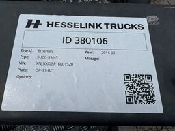Broshuis 3X !! MFCC Multi 2x20 40 45FT 2x Extendable Lif...