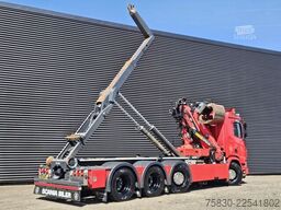 Scania R580 V8 XT 8x2/4 / PALFINGER EPSILON + 25 T HOO...