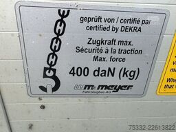wm meyer 2,7to Tandem elektro Hinterkipp 3,2m Alu