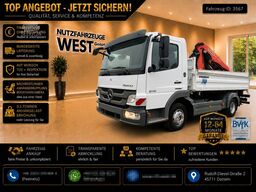 MERCEDES-BENZ Atego 818 Meiller Kipper Palfinger Kran