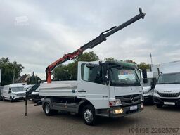 MERCEDES-BENZ Atego 818 Meiller Kipper Palfinger Kran