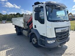 DAF LF290FA Kipper Pritsche Kran Palfinger PK11001K