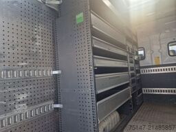 MERCEDES-BENZ 816 D Vario Doka 7 Sitzer Regalausbau Werkstatt