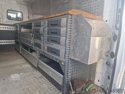 MERCEDES-BENZ 816 D Vario Doka 7 Sitzer Regalausbau Werkstatt