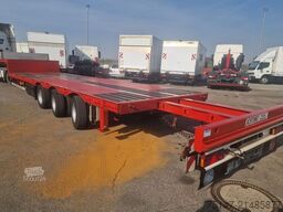 M&V 3-Achs Tieflader 2x Lenkachsen TOP-Zustand