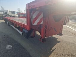  M&V 3-Achs Tieflader 2x Lenkachsen TOP-Zustand