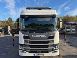 Scania P320 Flatbed-truck + HIAB X-HiPro 162 E4, 2019