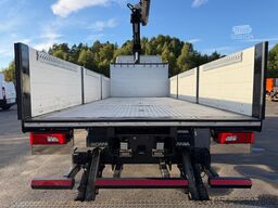 Scania P320 Flatbed-truck + HIAB X-HiPro 162 E4, 2019