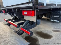 Scania P320 Flatbed-truck + HIAB X-HiPro 162 E4, 2019
