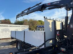 Scania P320 Flatbed-truck + HIAB X-HiPro 162 E4, 2019