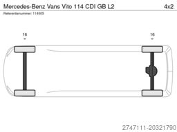 Mercedes-Benz Vans Vito 114 CDI GB L2